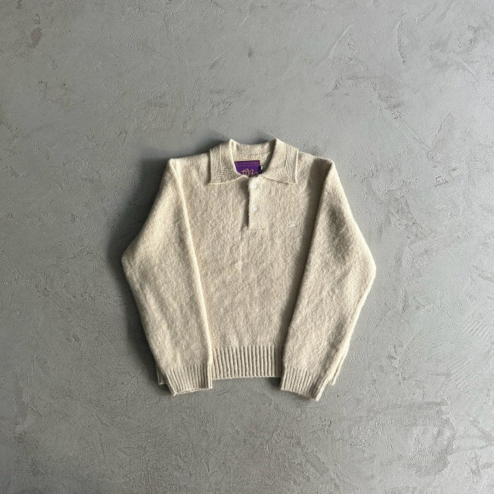 Corteiz Mohair Fuzzy Collar Sweater 'Cream'