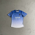 Trapstar Irongate Football Jersey - Camouflage Gradient Blue