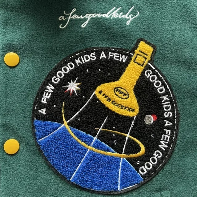 A Few Good Kids Classic Green Varsity Jacket