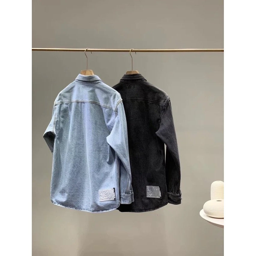 Aape By A Bathing Ape Denim Long-Sleeve Shirt - SS19