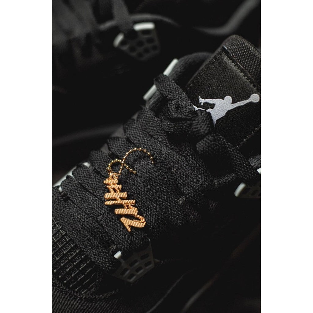 Air Jordan 4 Retro Black Canvas