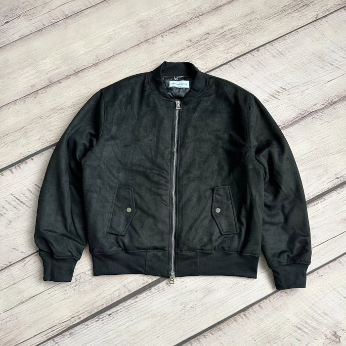 DRies Van Noten Backzip AW14 Black Bomber Jacket
