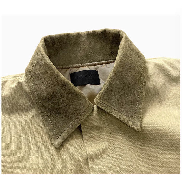 FOG Canvas Work Jacket - Khaki - Seventh Collection