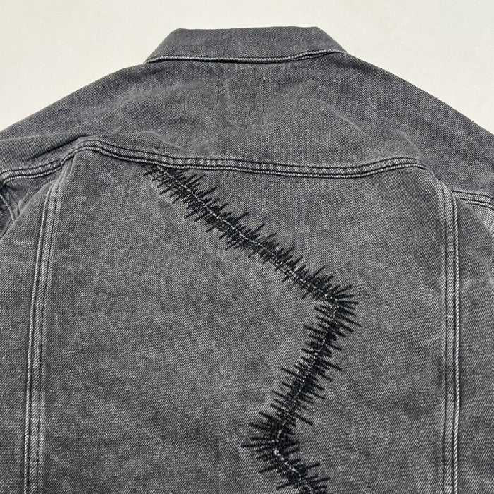 Gallery Dept. Scar Andy Denim Jacket - charcoal