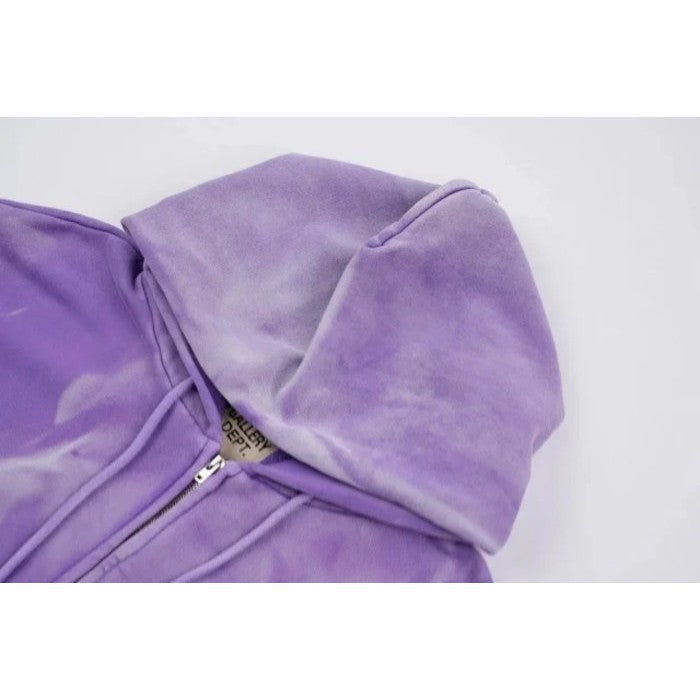 Gallery Dept. French Zip Hoodie - Purple