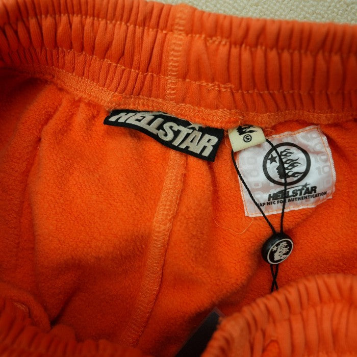 Hellstar Fire Orange Flare Bottom Sweatpants - Orange Dye
