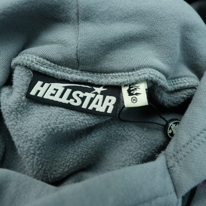 Hellstar Future Flame Hoodie - Grey