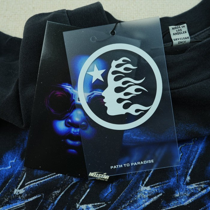 Hellstar Powered By The Star Long Sleeve T-shirt - Black