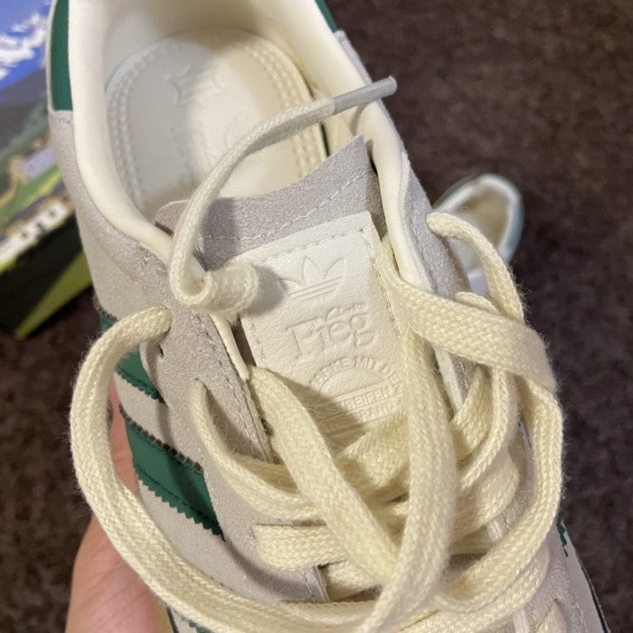 KITH Ronnie Fieg × Clarks × adidas Originals 8th Street Samba chalk White Green