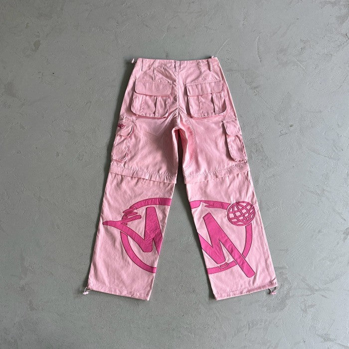 Minus Two Pink Detachable Cargo Pants
