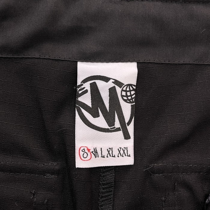 Minus Two Black Graff Cargos - Pink Logo