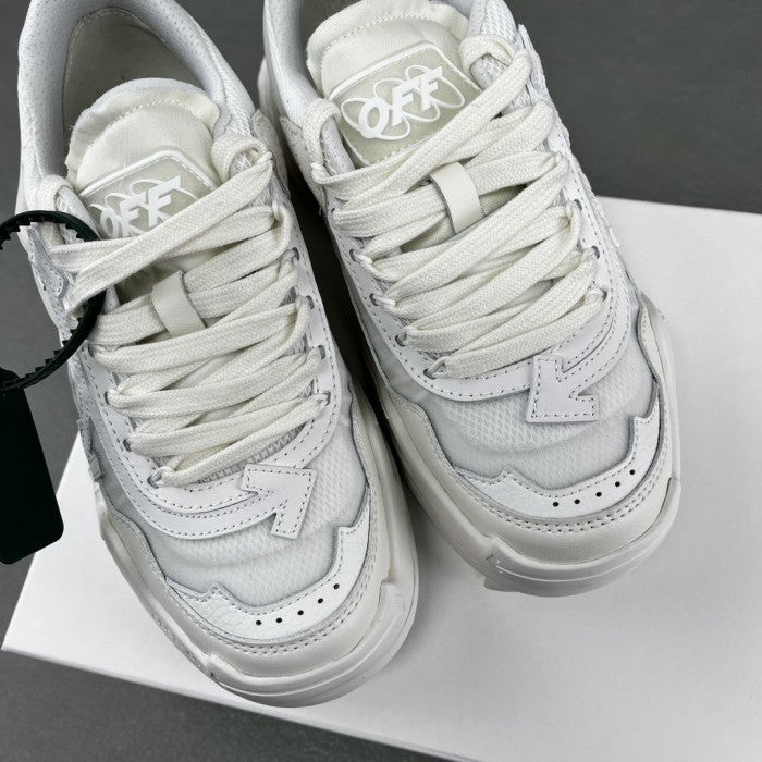 Off-White Odsy 1000 Lace-Up Sneakers - Triple White