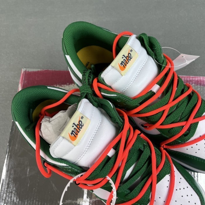 Off-White x Nike Dunk Low Pine Green