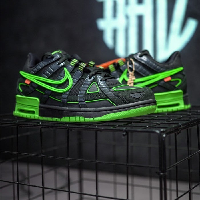 Off-White x Nike Rubber Dunk Green Strike