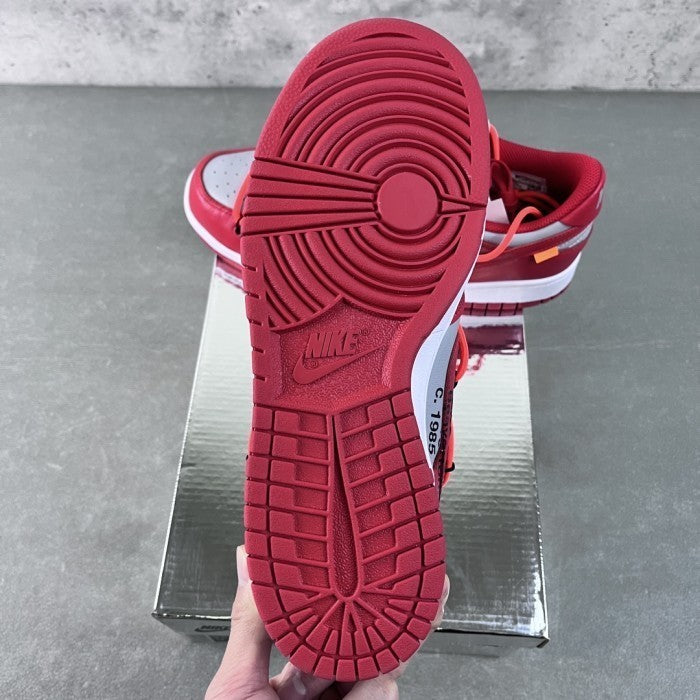 Off-White x Nike Dunk Low University Red