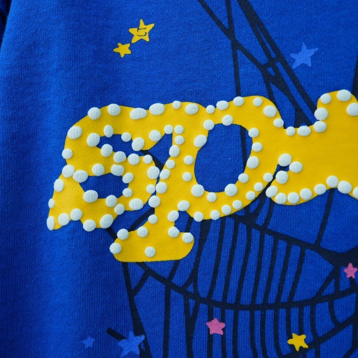 Sp5der 'TC Hoodie' - Blue