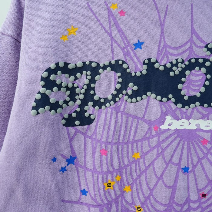 Sp5der Acai Hoodie - Purple