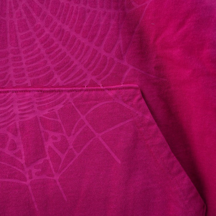 Sp5der Pink OG Web V2 Legacy Hoodie