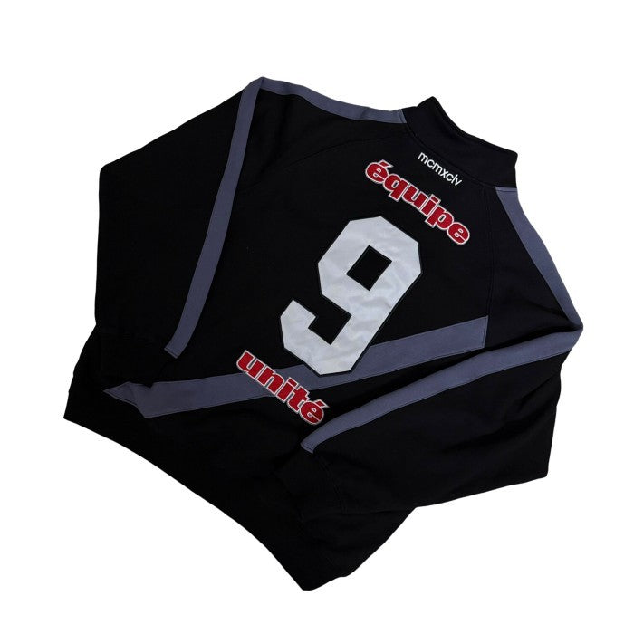 Supreme Equipe Half Zip - Sweatshirt/ Shorts/ Set - Black
