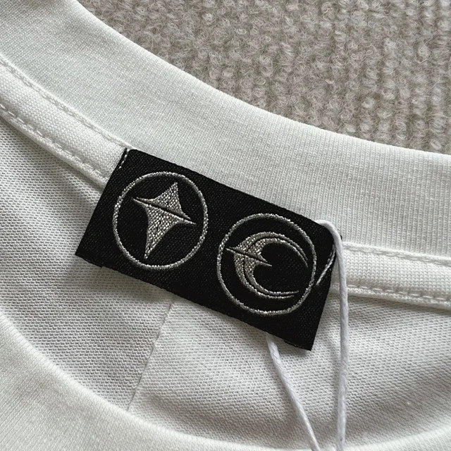 THUG CLUB X FILA - Stitch Logo White T-shirts