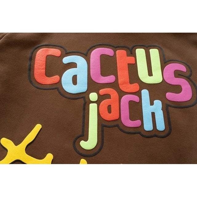 Travis Scott x McDonald's Cj Smile Hoodie Brown