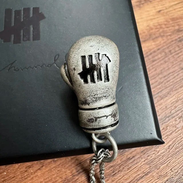 Undefeated X Muhammad Ali Boxing Gloves Necklace