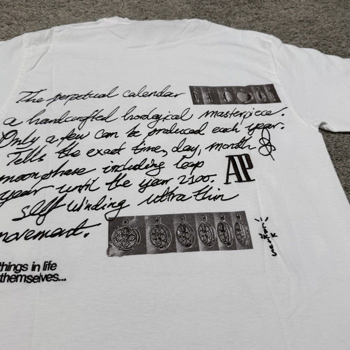 Travis Scott Cactus Jack x Audemars Piguet Perpetual Calendar Tee - White
