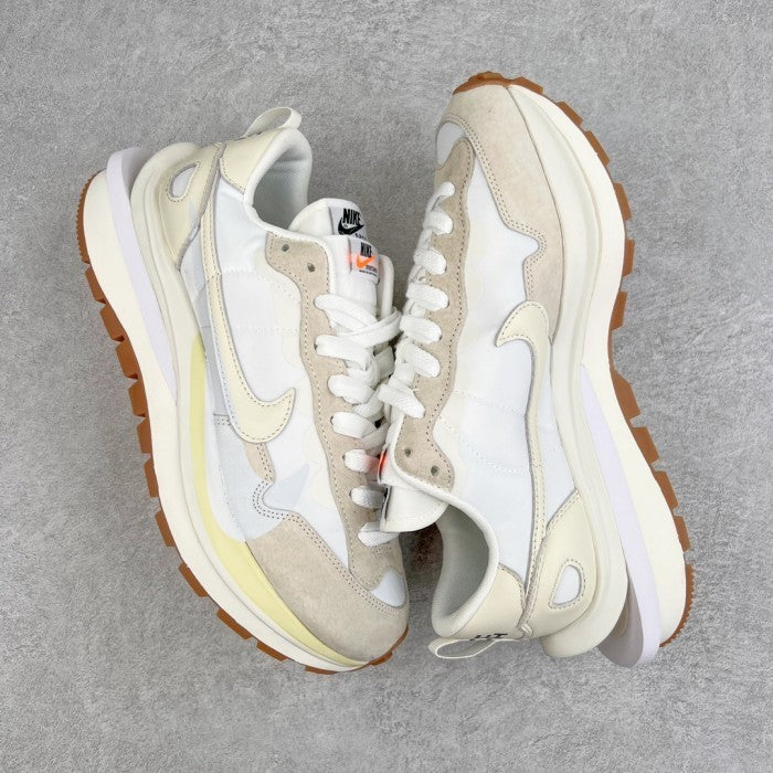 sacai x Nike VaporWaffle White and Gum'