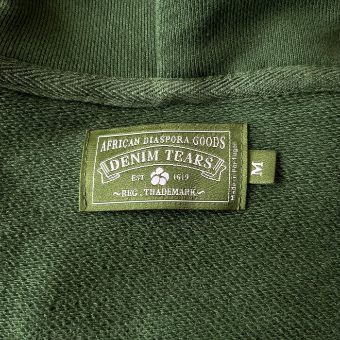 Denim Tears - The Cotton Wreath Green Hoodie