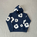 Denim Tears - The Cotton Wreath Navy Hoodie