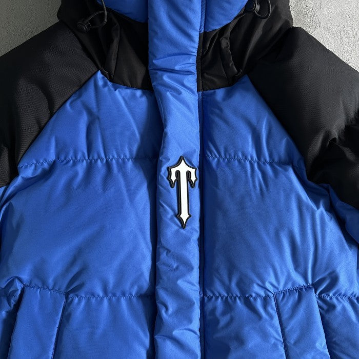 Trapstar Irongate Arch Puffer Jacket (FW23) - Blue/Black