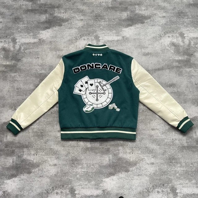 DONCARE (AFGK) "CASINO VARSITY JACKET"