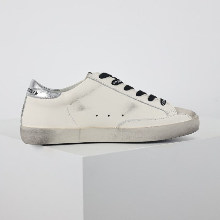 Golden Goose GGDB Super-Star Leather Sneakers - Ice/White
