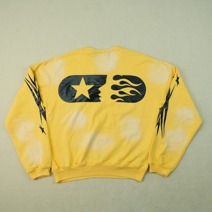 Hellstar Sports Crewneck Sweater - Yellow