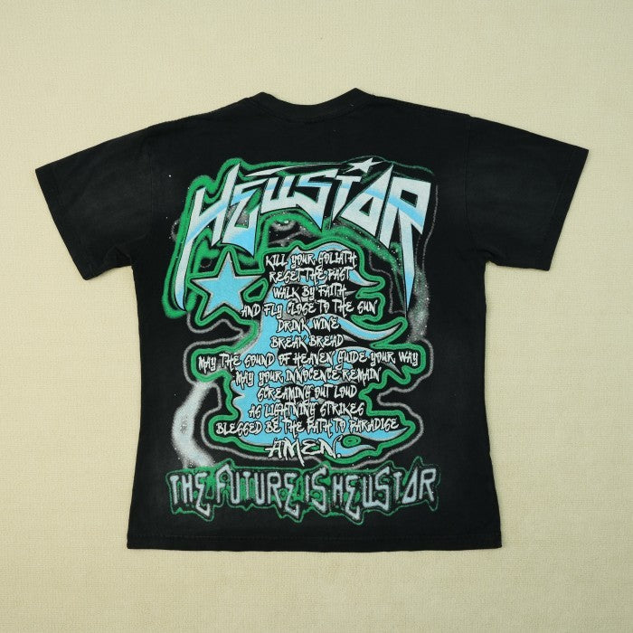 Hellstar The Future T-Shirt - Black/Blue