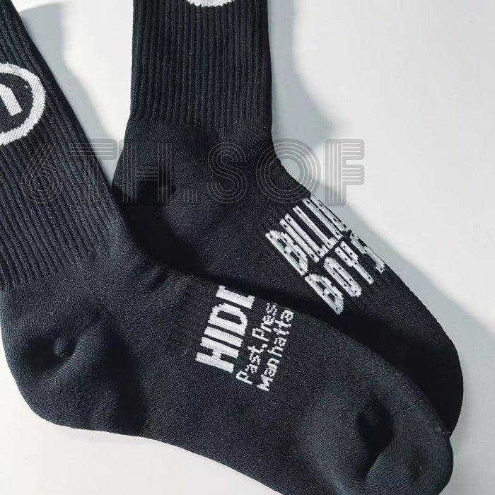 Hidden NY x Billionaire Boys Club Socks Black/White - FW20