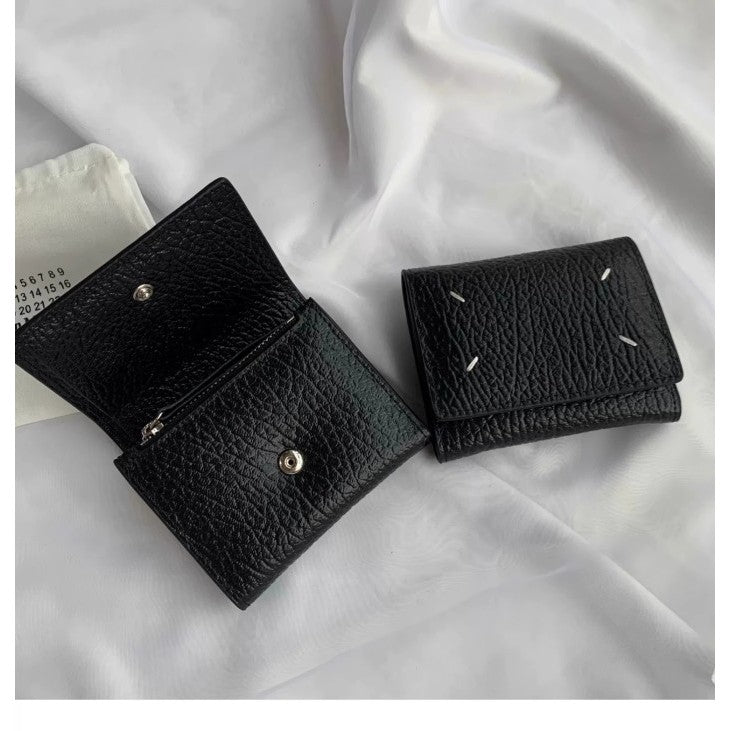 MAISON MARGIELA - Tri-fold leather wallet