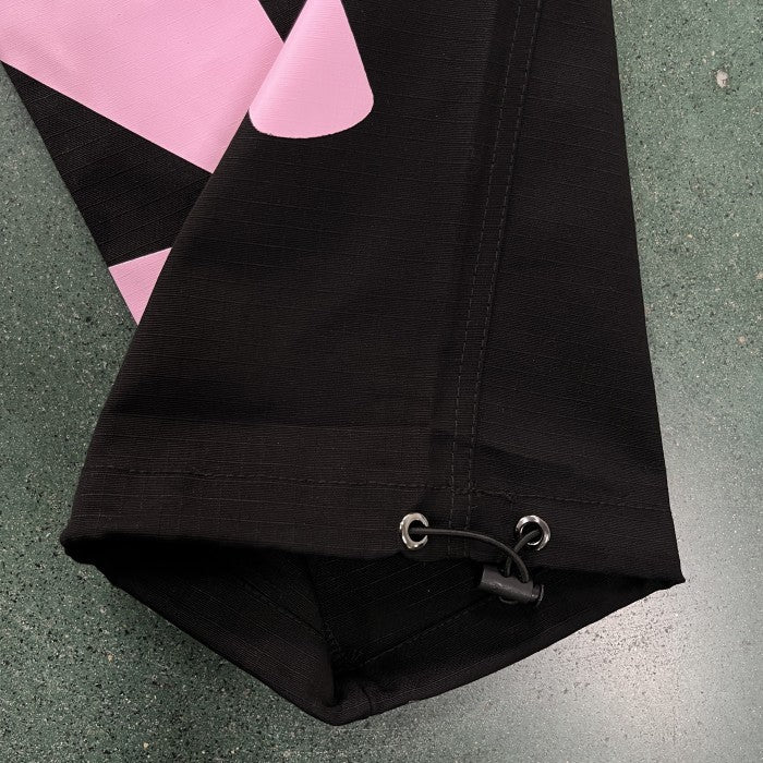 Minus Two Black Graff Cargos - Pink Logo