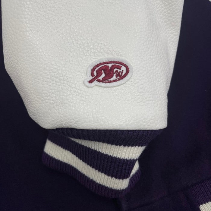 NOWHERE - JONIO (Undercover) x NIGO (BAPE) - Last Orgy Two Purple Varsity Jacket F&F