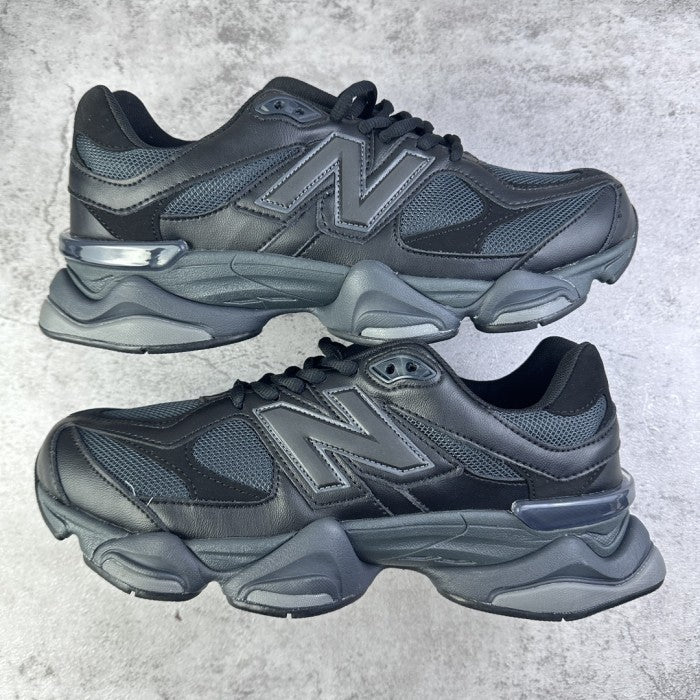 New Balance 9060 'Triple Black Leather' U9060NRI