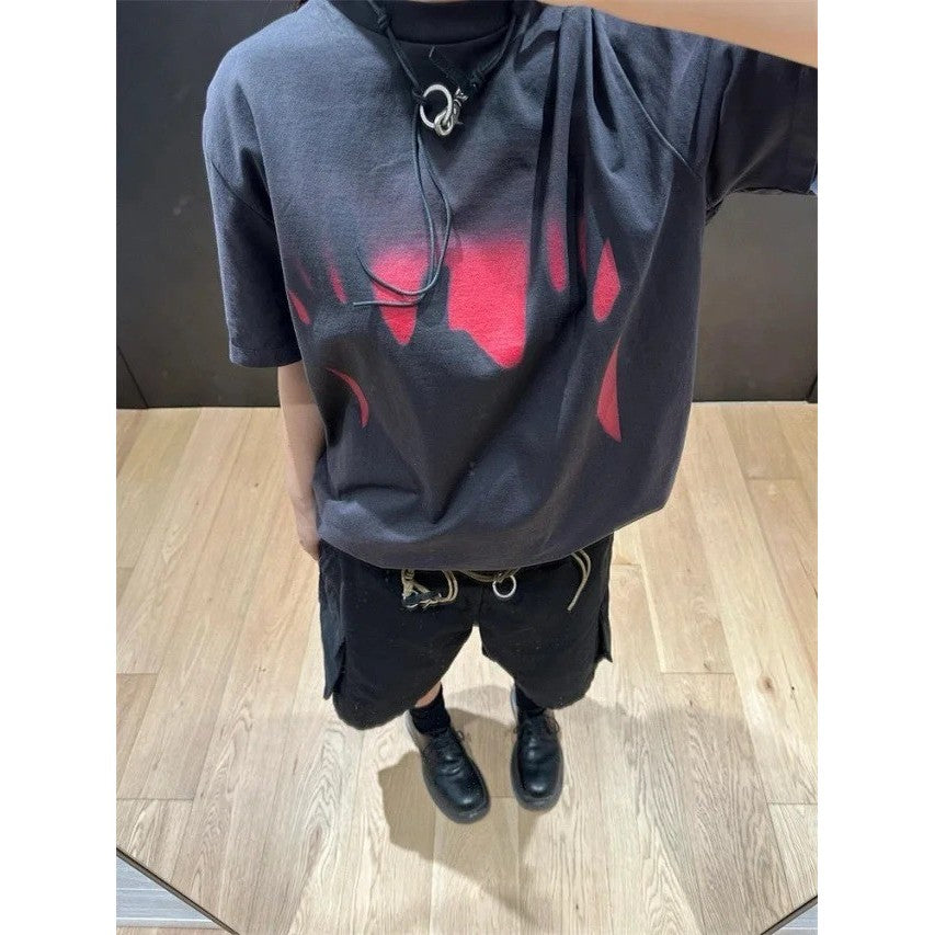 Our Legacy - Box T-Shirt - Red Taste Of Hands Print