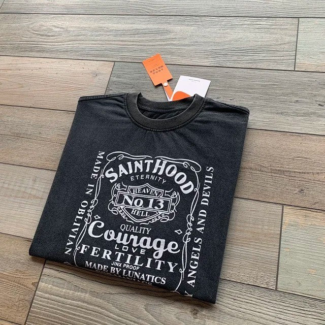 Saint Michael x NEIGHBORHOOD Skull Biker Tee