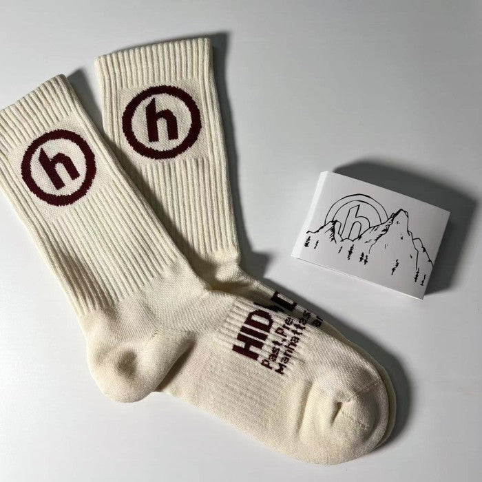 Sock/ Kaos Kaki Hidden NY Crew Socks Natural - SS20