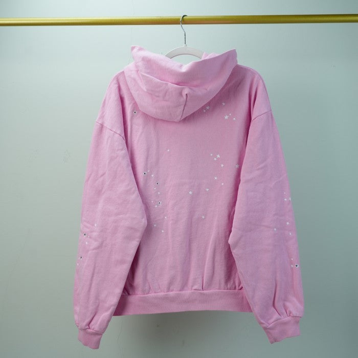 Sp5der Atlanta Hoodie - Pink