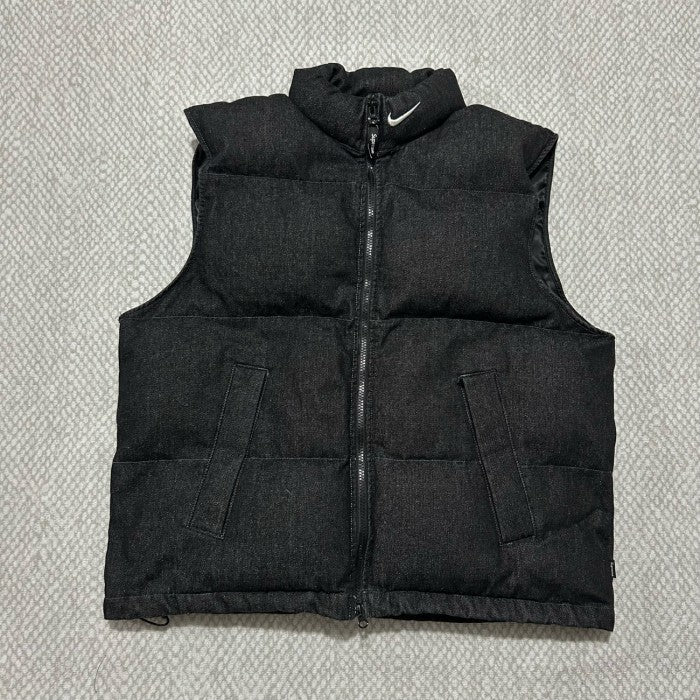 Supreme Nike Denim Puffer Vest - Black