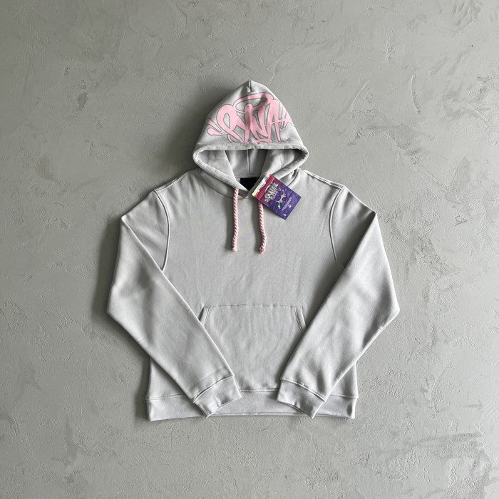 Syna World Logo Tracksuit - Grey/ Pink