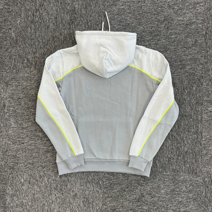 Syna World Pipe Hoodie and Short Set - Grey/Yellow