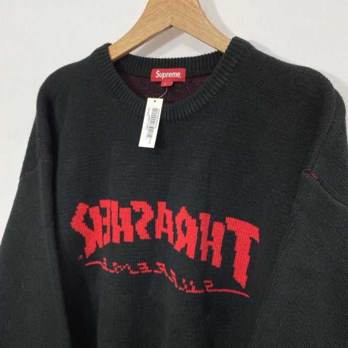 Thrasher x Supreme Sweater (FW21) - Black