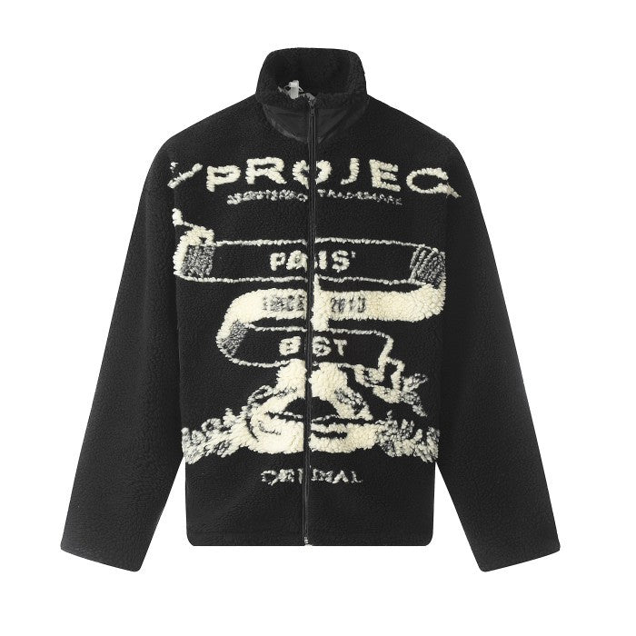 Y/Project - Black Paris' Best Jacquard Fleece Jacket
