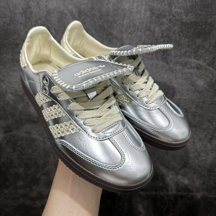 adidas Samba Pony Tonal x Wales Bonner Silver